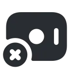 Money Remove SVG Icon